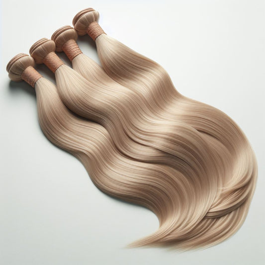 (Miss Lovely) Triple the Blonde (3 Bundles): 613 Brazilian Virgin Hair Bundle Deal