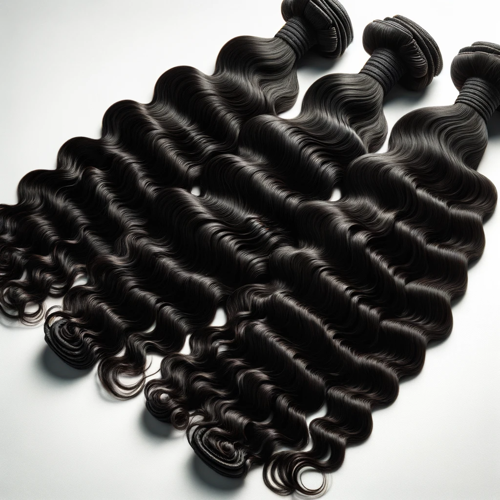 (Miss Lovely) HD 5x5 Closure + 3 Bundle Deal – 100% Virgin Human Hair