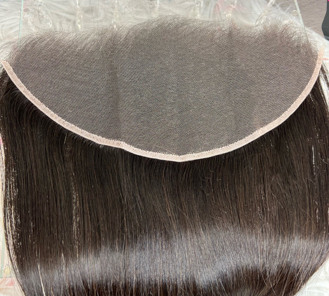 (Miss Lovely) 13x6 HD Lace Frontal + 3 Bundle Deal – 100% Virgin Human Hair